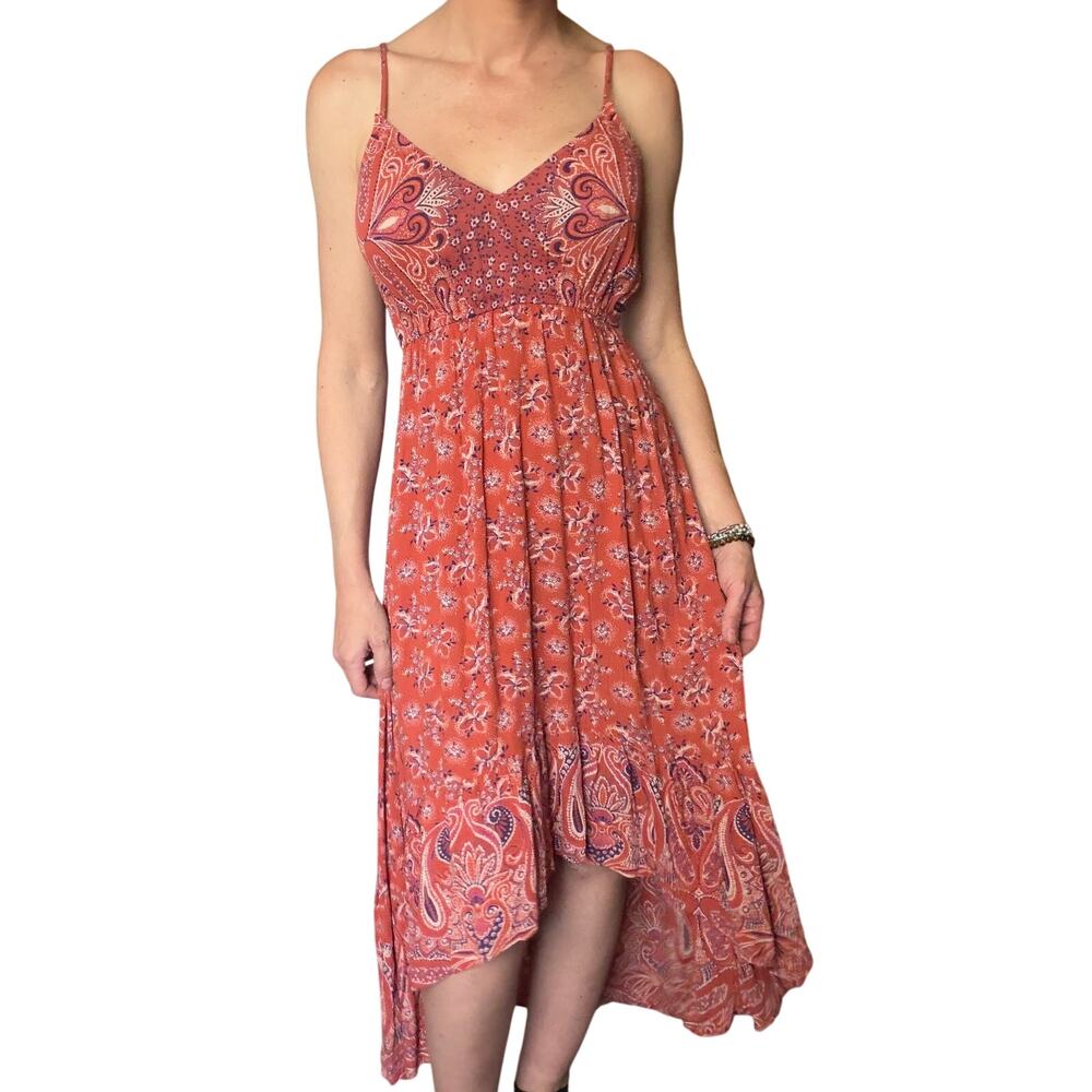 Boho Paisley High Low Dress – Spell Inspired Gypsy Dress